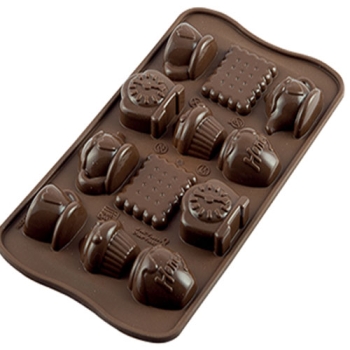 PLAQUE SILICONE POUR CHOCOLAT 15