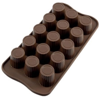 PLAQUE SILIKOMART PROFESSIONNEL POUR CHOCOLAT 6