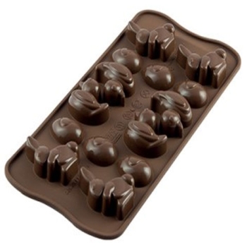 PLAQUE SILIKOMART PROFESSIONNEL POUR CHOCOLAT 7
