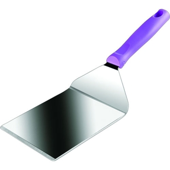 SPATULE RECTANGULAIRE XL INOX - Manche violet