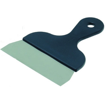 SPATULE INOX MANCHE PLASTIQUE