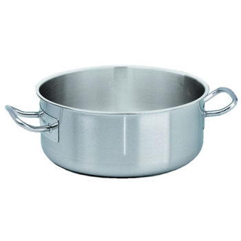 Casserole inox Ø280mm, hauteur 160mm avec couvercle 