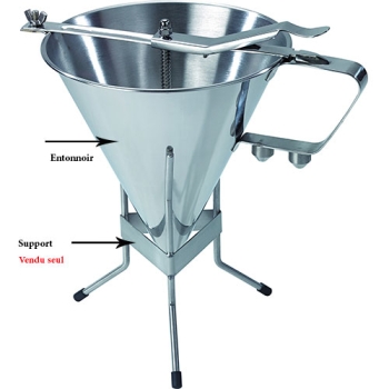 SUPPORT POUR ENTONNOIR A FONDANT AUTOMATIQUE