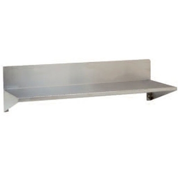 ETAGERE INOX AVEC CONSOLE