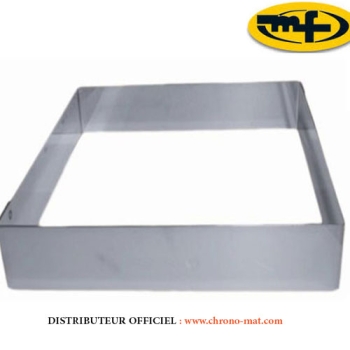 CARRE INOX - Hauteur 45 mm