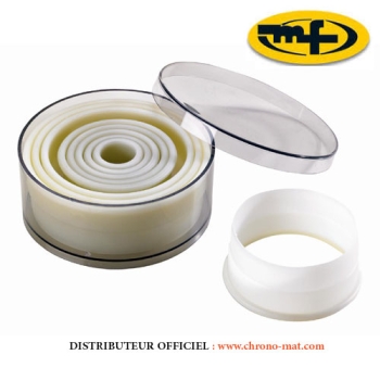 BOITE DECOUPOIRS LISSES RONDS POLYGLASS