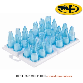 ASSORTIMENT 24 DOUILLES POLYCARBONATE