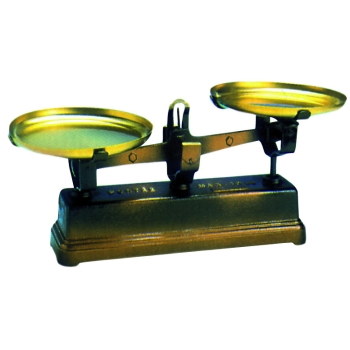 BALANCE ROBERVAL AVEC PLATEAUX LAITON