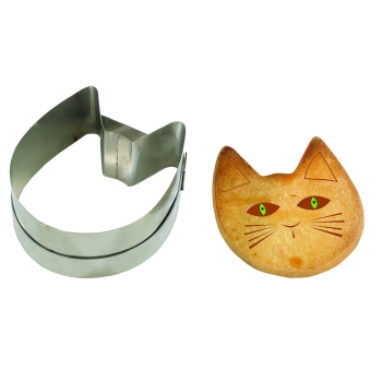 DECOUPOIR INOX TETE DE CHAT