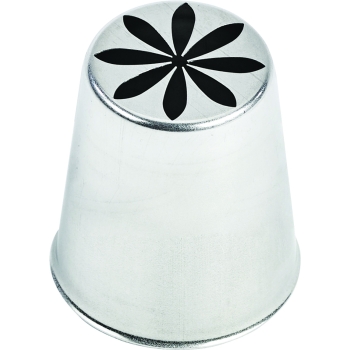 DOUILLE INOX SPECIALE DECORS FLEUR MODELE 8