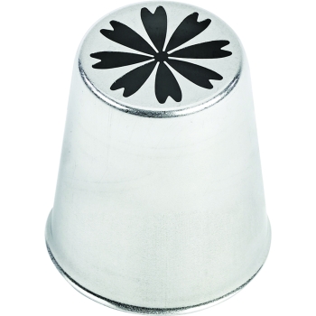 DOUILLE INOX SPECIALE DECORS FLEUR MODELE 10