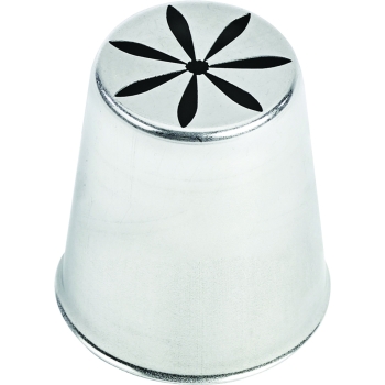 DOUILLE INOX SPECIALE DECORS FLEUR MODELE 12