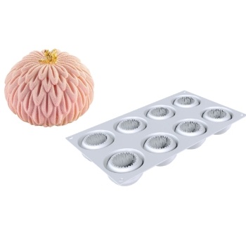 MOULE SILIKOMART  PROFESSIONNEL 8 FLEURS KIKU