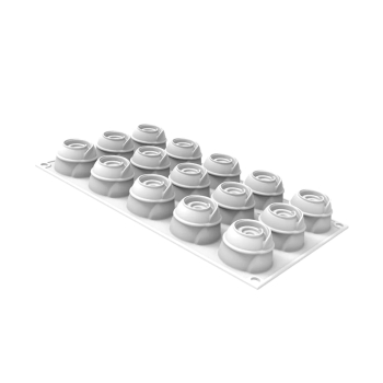 MOULE SILIKOMART PROFESSIONNEL 15 EMPREINTES MINI GIVRES
