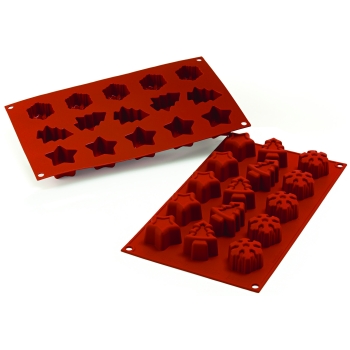 MOULE SILIKOMART PROFESSIONNEL SUJET DE NOEL - GAMME SILICON FLEX