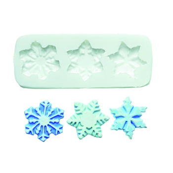 MOULE SILIKOMART PROFESSIONNEL FLOCONS - GAMME SUGARFLEX