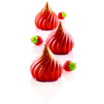 MOULE SILIKOMART PROFESSIONNEL SPHERE TORSADEE