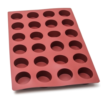 PLAQUE MAE PROFESSIONNEL 24 MUFFINS - GAMME SILMAE