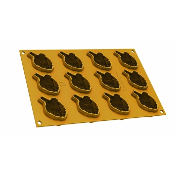 MOULE FLEXIBLE SILIKOMART PROFESSIONNEL 12 ARTICHAUTS - GAMME NATURAE