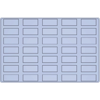 PLAQUE MAE PROFESSIONNEL 35 CAKES - GAMME SILMAE