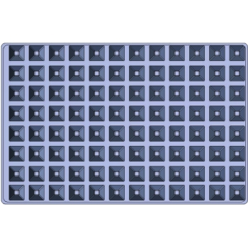PLAQUE MAE PROFESSIONNEL 96 MINI PYRAMIDES - GAMME SILMAE