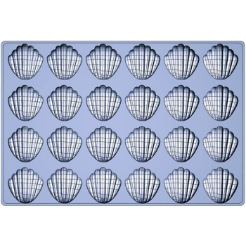PLAQUE MAE PROFESSIONNEL 24 COQUILLES - GAMME SILMAE
