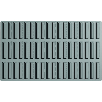PLAQUE MAE PROFESSIONNEL 54 GENOISES ET INSERTS RECTANGLES - GAMME SILMAE