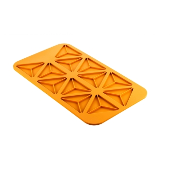 MOULE FLEXIBLE SILIKOMART PROFESSIONNEL 12 SERIES DE TRIANGLES - GAMME NATURAE