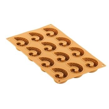 MOULE FLEXIBLE SILIKOMART PROFESSIONNEL 12 TENTACULES POULPE - GAMME NATURAE