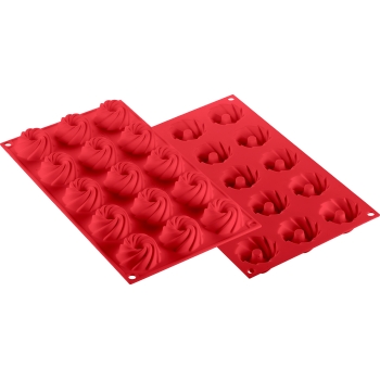 MOULE SILIKOMART PROFESSIONNEL  15 SWIRL -GAMME SILICON FLEX