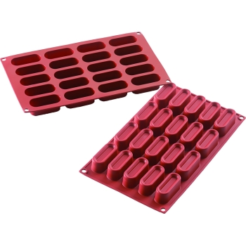MOULE SILIKOMART PROFESSIONNEL  20 OVALES - GAMME SILICON FLEX