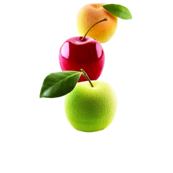KIT SILIKOMART PROFESSIONNEL MOULE FRUIT POMME CERISE PECHE