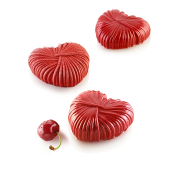 MOULE SILIKOMART PROFESSIONNEL 6 COEURS LOVELY