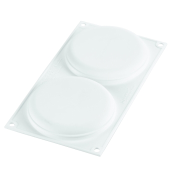 MOULE SILIKOMART PROFESSIONNEL 2 EMPREINTES RONDES