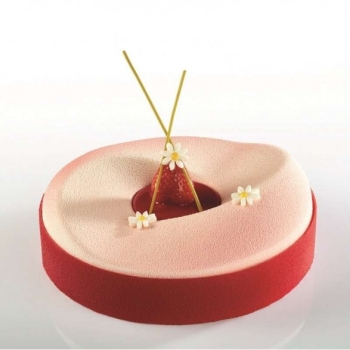 MOULE ROND PAVONI PROFESSIONNEL Ø 18X60 MM - 1140 ML - GAMME PAVOCAKE