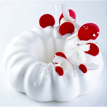 MOULE PAVONI PROFESSIONNEL QUEEN Ø 180X57 MM - 1000 ML - GAMME PAVOCAKE