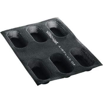 MOULE DE CUISSON  SILIKOMART PROFESSIONNEL AIR PLUS -  12 OVALES