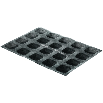 MOULE DE CUISSON  SILIKOMART PROFESSIONNEL AIR PLUS -  20 CARRES/TARTELETTES