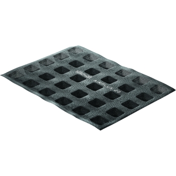 MOULE DE CUISSON  SILIKOMART PROFESSIONNEL AIR PLUS -  30 CARRES/TARTELETTES