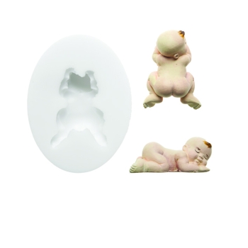 MOULE SILIKOMART PROFESSIONNEL BEBE - DIM MAX 48X35 MM - GAMME SUGARFLEX