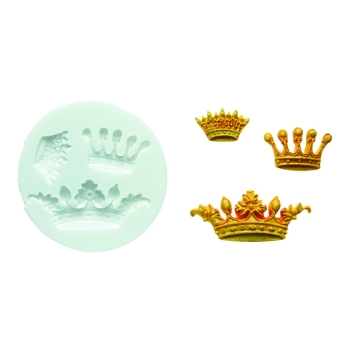 MOULE SILIKOMART PROFESSIONNEL COURONNE - DIM MAX 58X24 MM - GAMME SUGARFLEX