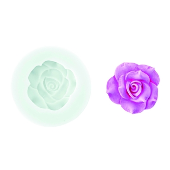 MOULE SILIKOMART PROFESSIONNEL ROSE - DIM MAX 33X33 MM - GAMME SUGARFLEX