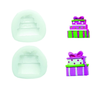 MOULE SILIKOMART PROFESSIONNEL GATEAU - DIM MAX 27X27 MM - GAMME SUGARFLEX