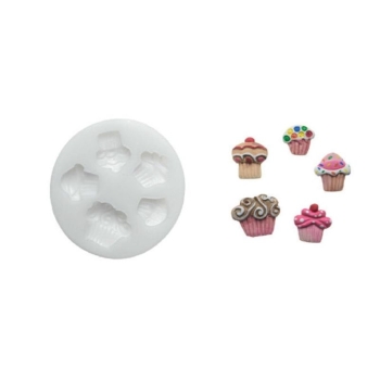 MOULE SILIKOMART PROFESSIONNEL CUPCAKE - DIM MAX 24X20 MM - GAMME SUGARFLEX