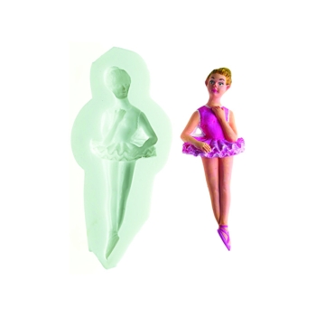 MOULE SILIKOMART PROFESSIONNEL DANSEUSE - DIM MAX 132X45 MM - GAMME SUGARFLEX