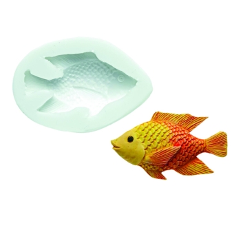 MOULE SILIKOMART PROFESSIONNEL POISSON - DIM MAX 35X58 MM - GAMME SUGARFLEX