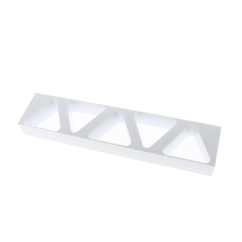 MOULE PLASTIQUE RAPIDE GATEAUX TRIANGLE 80 MM