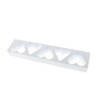 MOULE PLASTIQUE RAPIDE GATEAUX COEUR 75X70 MM
