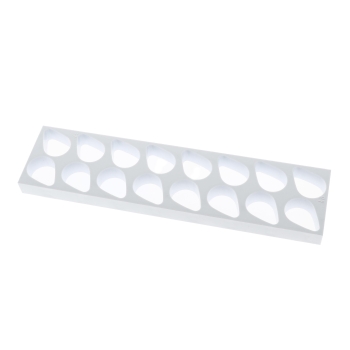 MOULE PLASTIQUE RAPIDE MINI GATEAUX GOUTTE 50X35 MM
