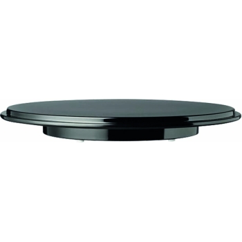 PLATEAU MELAMINE NOIR Ø 310 MM